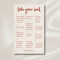 linen seating chart