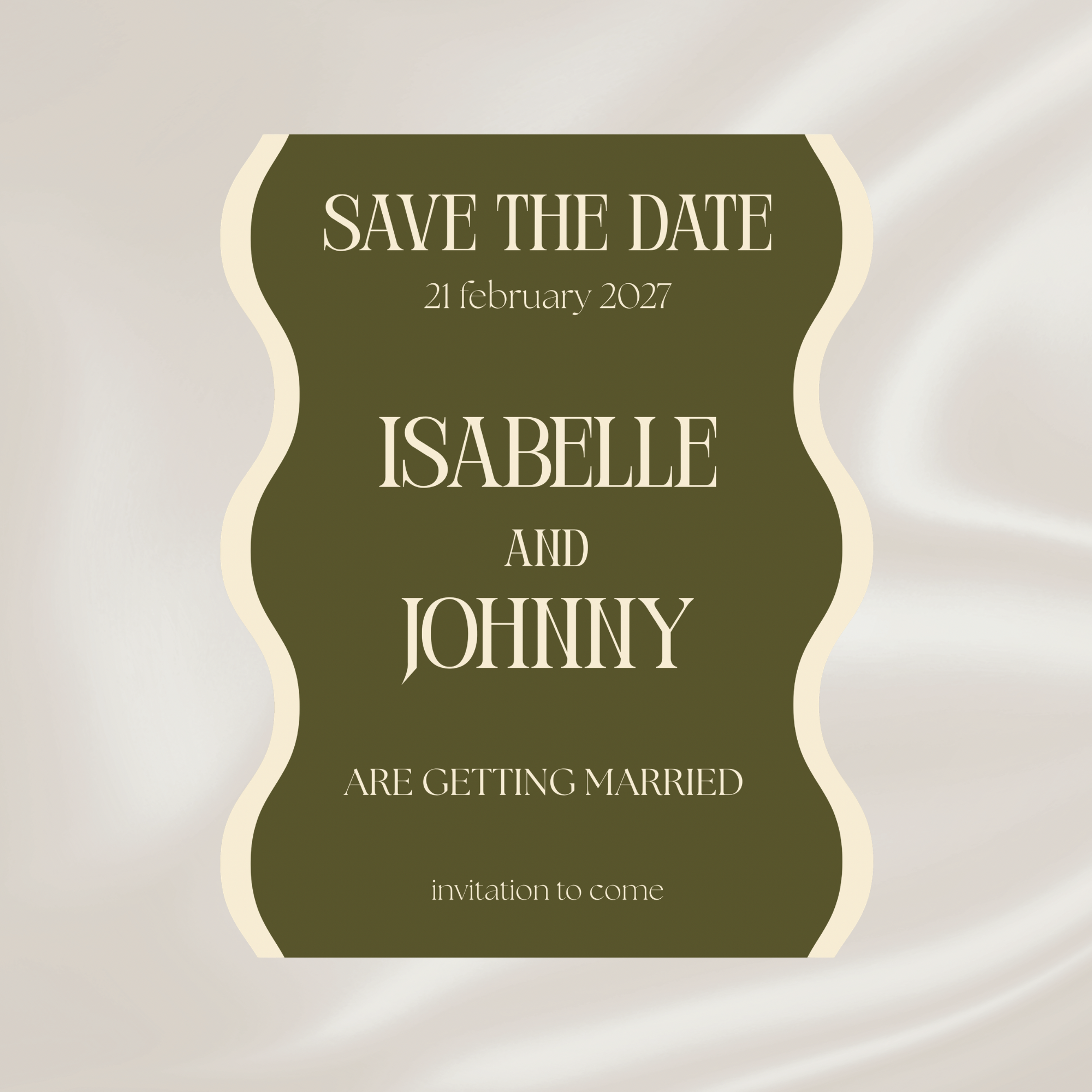 save the date